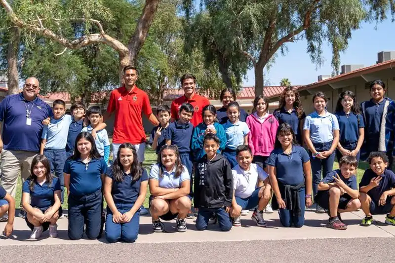 Phoenix Rising FC's 'Reading with Rising' Program