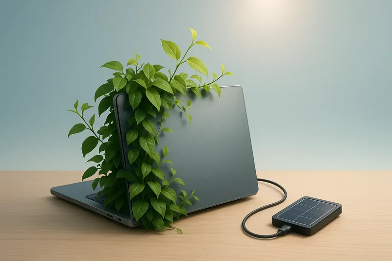 Sustainable Tech Habits: How to Reduce Your Carbon Footprint